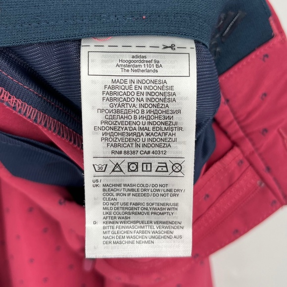 Adidas Ultimate 365 Golf Shorts Wild Pink Men's Size 30 Tree Print Primegreen - Picture 8 of 8